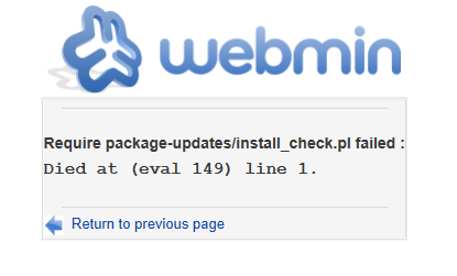 Require package-updates/install_check.pl failed